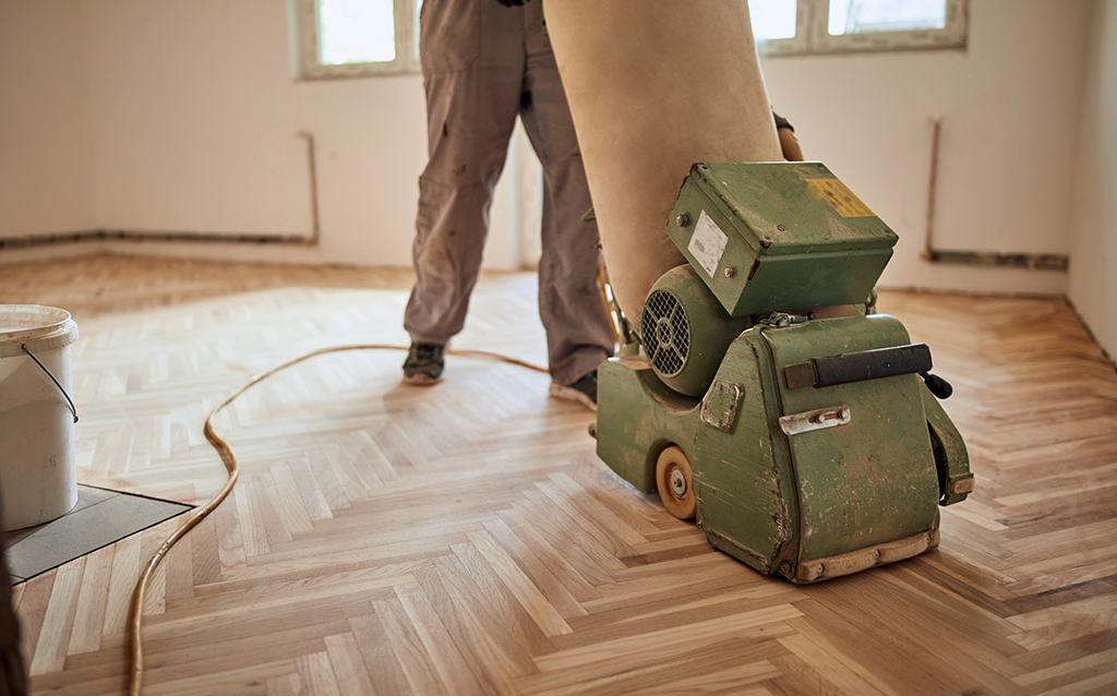 hardwood floor refinishing